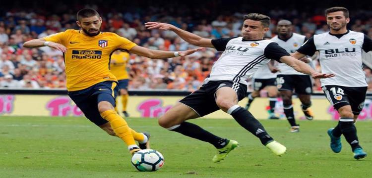 فالنسيا واتلتيكو مدريد فالنسيا واتلتيكو مدريد